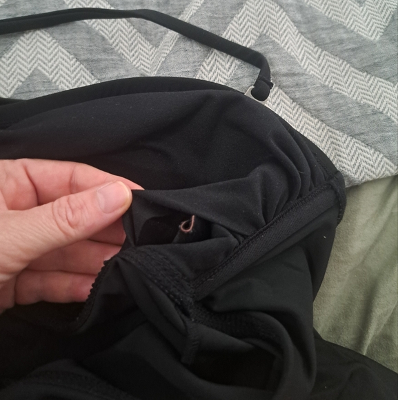 Converse One Star Black Tankini with Removable Halter Strap - Picture 5 of 6